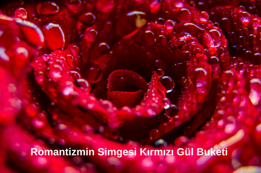 Romantizmin Simgesi Kırmızı Gül Buketi