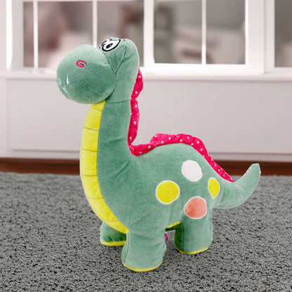 Yeşil Renk Dinozor Peluş Oyuncak Hediye 45CM