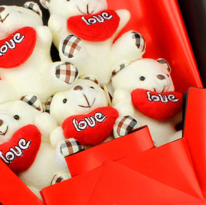 Love Peluş Ayıcık Buketi