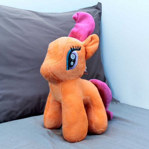 30 CM Peluş Turuncu Unicorn