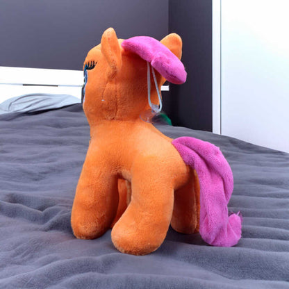 30 CM Peluş Turuncu Unicorn